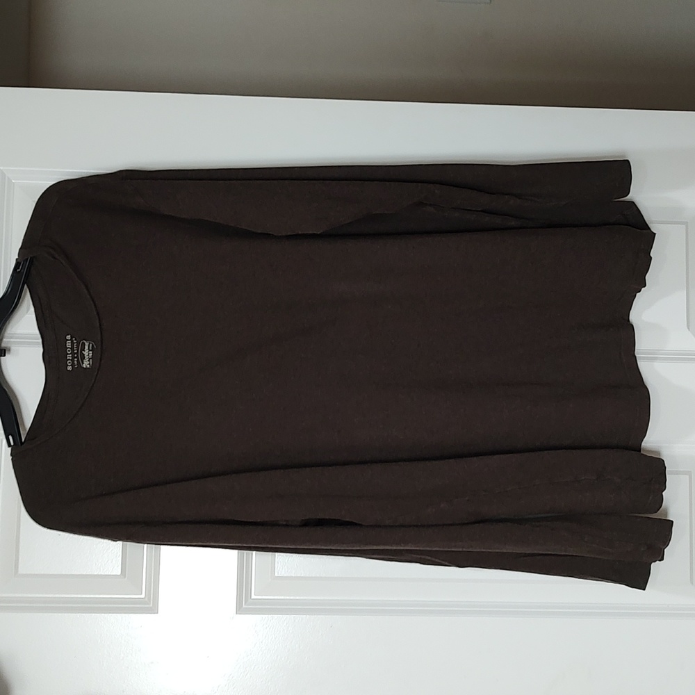 Men's Sonoma Life +Style Weekend Tee Size XL Brown